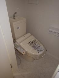 Toilet. The company toilet construction cases [Interior] 