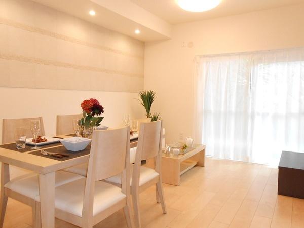 Living. New interior renovation already clean room