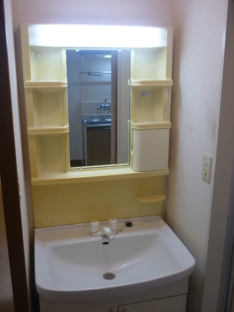 Washroom. Independent wash basin