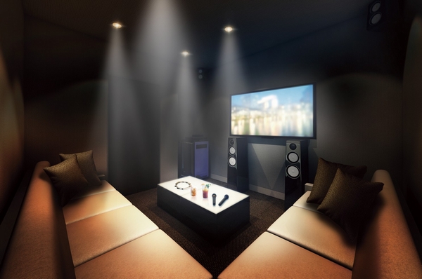  [Karaoke & Theater] You can watch a DVD in (Rendering) large screen, Also in practice of karaoke or playing a musical instrument. Due to the high sound insulation, Enjoy the hobby without hesitation