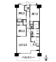 Floor: 3LDK + 2WIC + N, the occupied area: 80.49 sq m, Price: TBD
