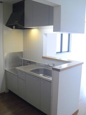 Kitchen. There are housed in the up and down easy-to-use gas two-burner installation Allowed Kitchen