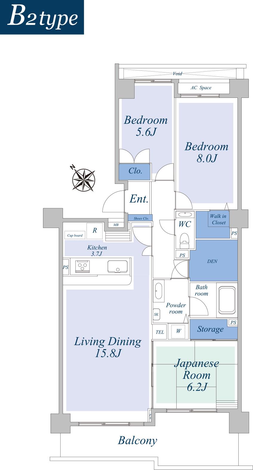 Floor plan. Until Keikyu Store Isogo Maruyama shop 220m (6 May 2013 shooting)