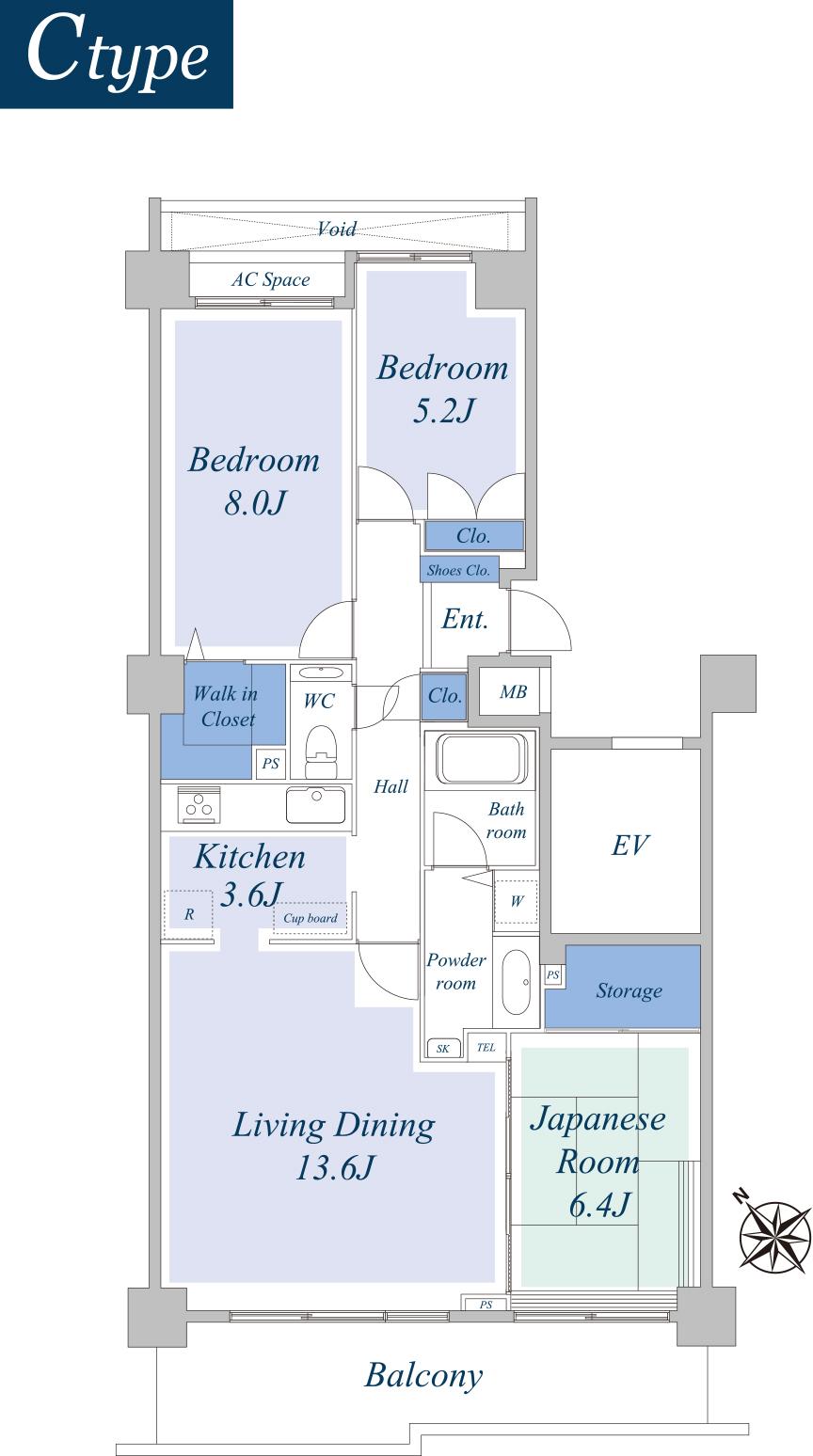 Floor plan. Until Keikyu Store Isogo Maruyama shop 220m (6 May 2013 shooting)