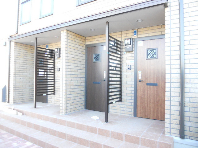 Entrance. New construction ・ A quiet residential area ・ Fully equipped