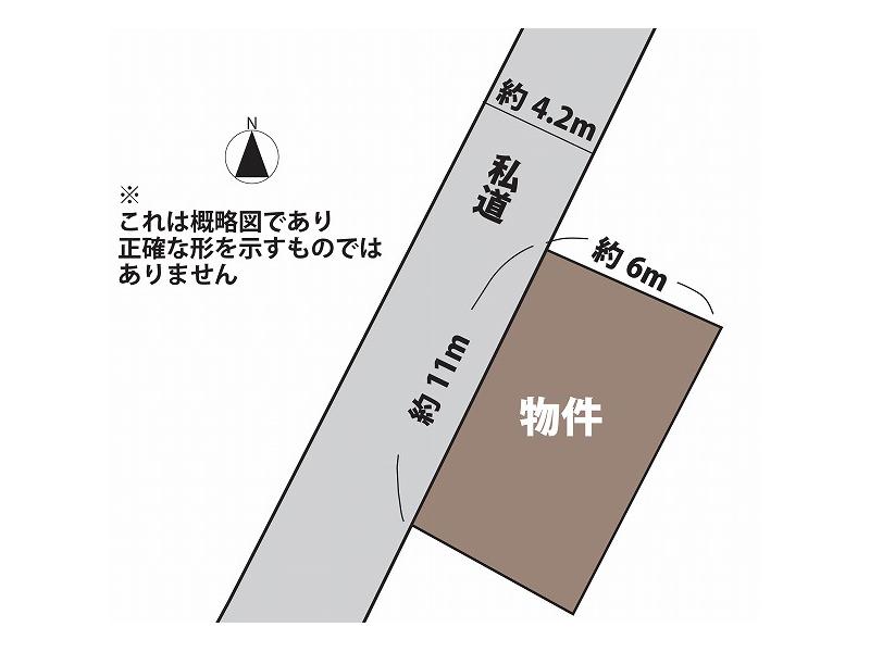 Compartment figure. Land price 8.8 million yen, Land area 91.28 sq m