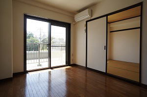 Living and room. We have air conditioning in the Western-style
