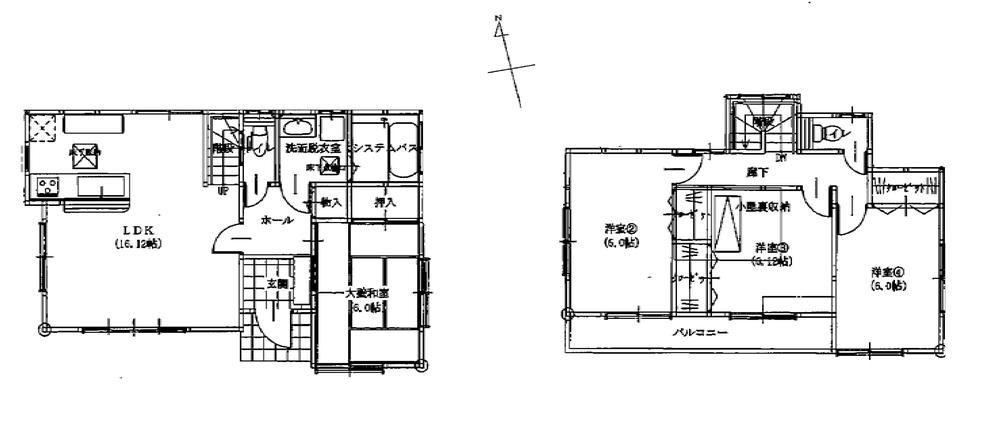 Floor plan. (G), Price 36,800,000 yen, 4LDK, Land area 125.02 sq m , Building area 99.78 sq m