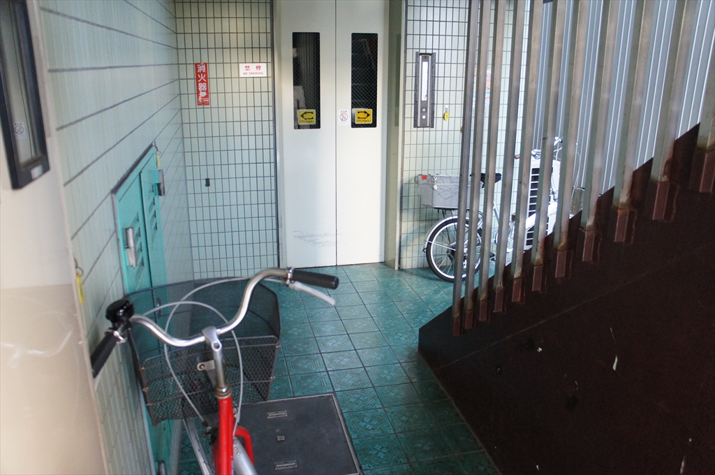 Other common areas. Private bike racks with elevator!