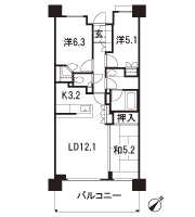 Floor: 3LDK + WIC, the occupied area: 70.26 sq m, Price: TBD
