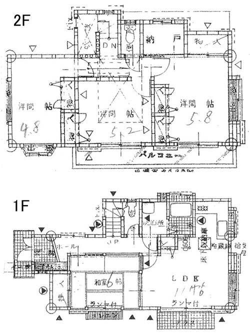Floor plan. 37,800,000 yen, 4LDK+S, Land area 102.14 sq m , Building area 86.34 sq m floor plan