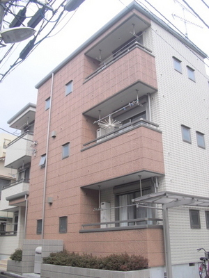 Building appearance. Convenient station near a 4-minute walk Supermarket ・ Shopping street nearby