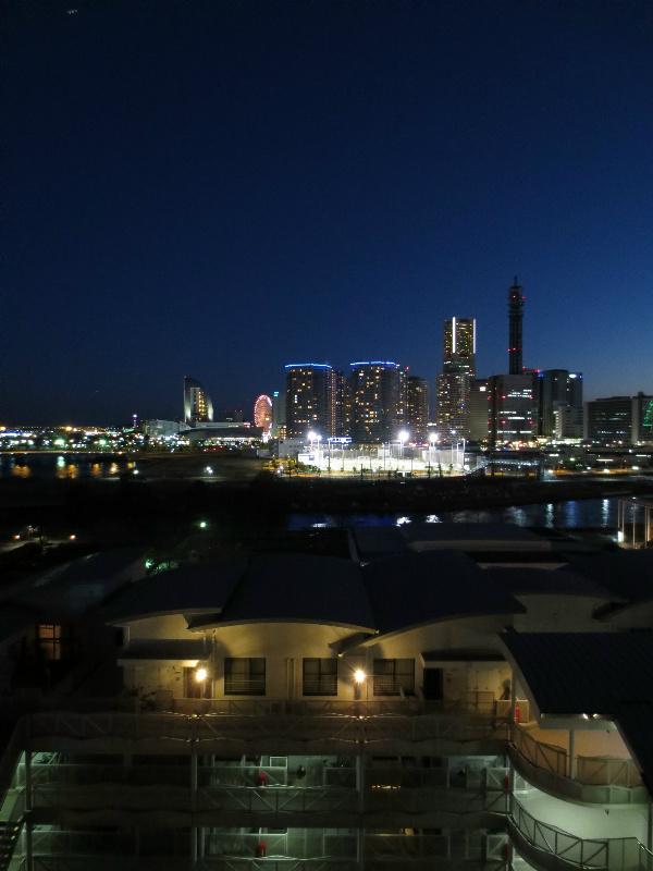 View photos from the dwelling unit. Night view is also nice