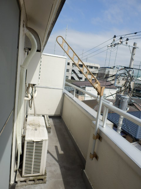 Balcony. Balcony of spread is pleasant.