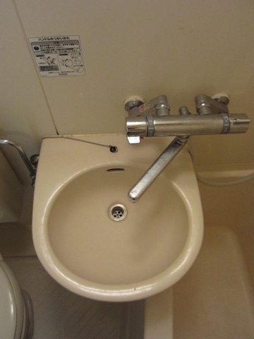 Washroom. Wash basin