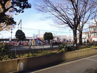 park. Until the (park) 50m