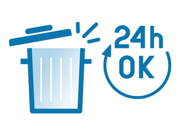 Common utility.  [24-hour garbage can out] Installing a garbage storage that corresponds to the garbage disposal 24 hours a day. Discarded is convenient trash without having to worry about the day of the week and time. (Conceptual diagram)