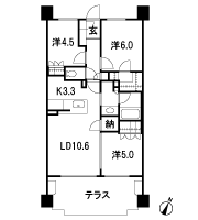Floor: 3LDK + N + WIC, the occupied area: 66.56 sq m, Price: 37,080,000 yen, now on sale