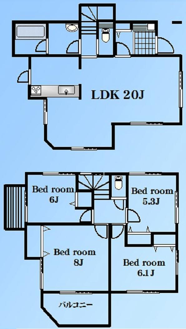 Floor plan. 43,800,000 yen, 4LDK, Land area 110.49 sq m , Building area 99.67 sq m