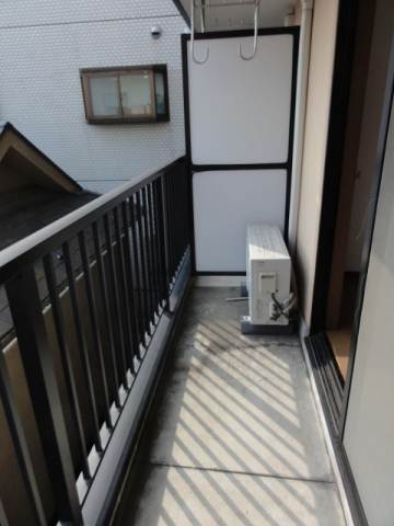 Balcony. Two-sided balcony