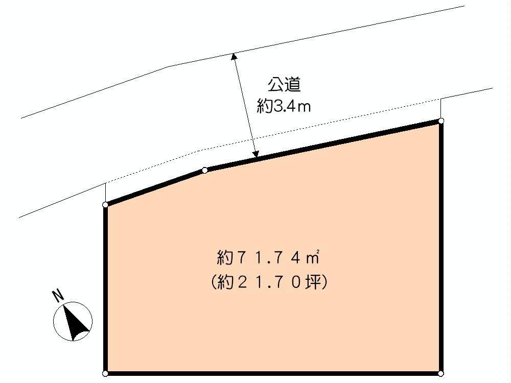 Compartment figure. 29,800,000 yen, 3LDK, Land area 71.74 sq m , Building area 82.92 sq m