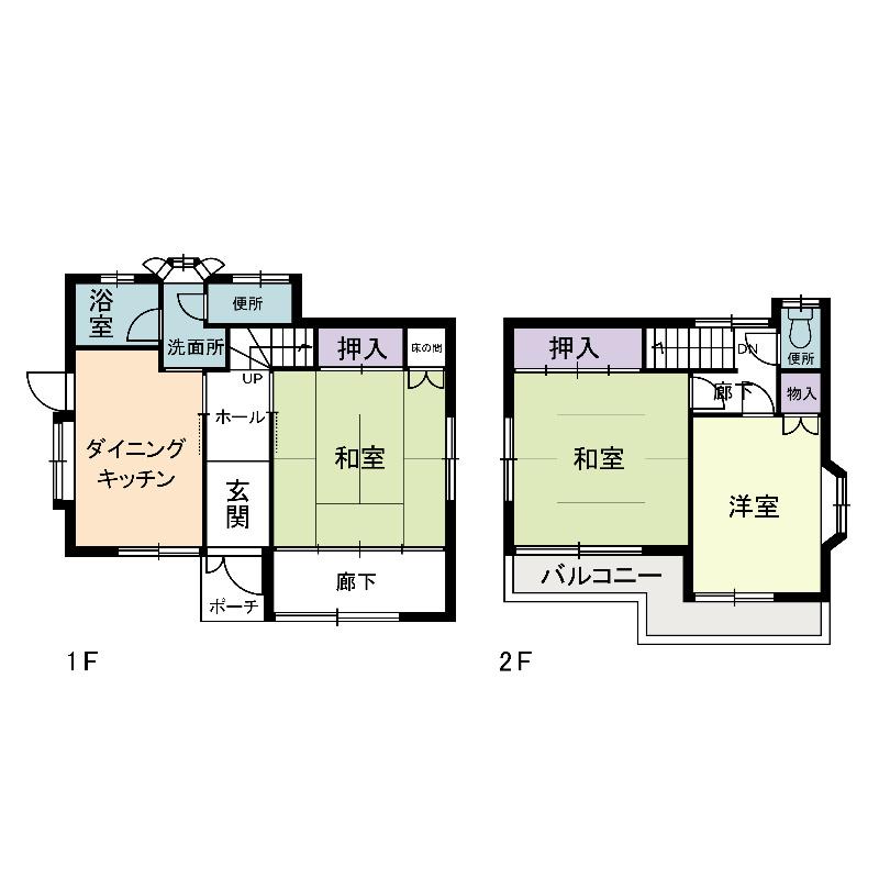 Floor plan. 21,800,000 yen, 3DK, Land area 122.18 sq m , Building area 75.18 sq m