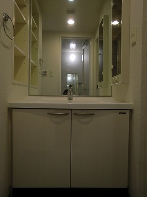 Washroom. The photograph is another room