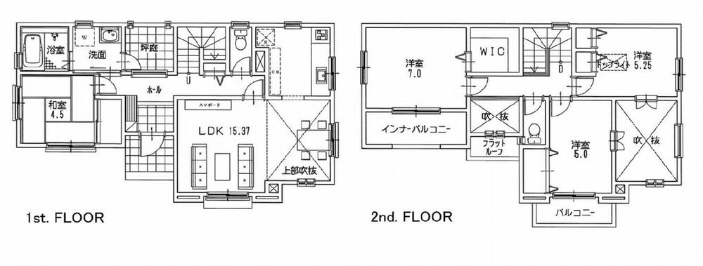 Floor plan. 42,800,000 yen, 4LDK, Land area 142.39 sq m , Building area 104.68 sq m