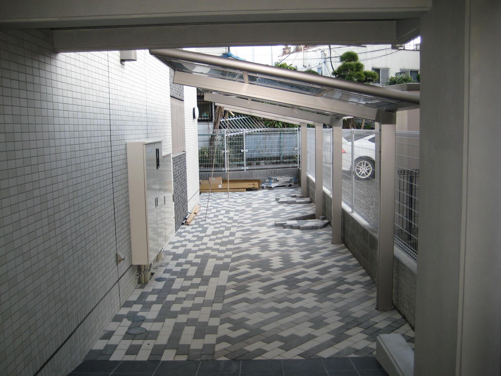 Other. Entrance before ・ Bicycle parking space