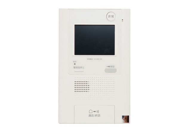 Security.  [Intercom with color monitor] In the absence of worry recording ・ Recording function with intercom. Operation is easy touch panel. Also, Taking advantage of the recording function, You can also leave a message to the family. (Same specifications)