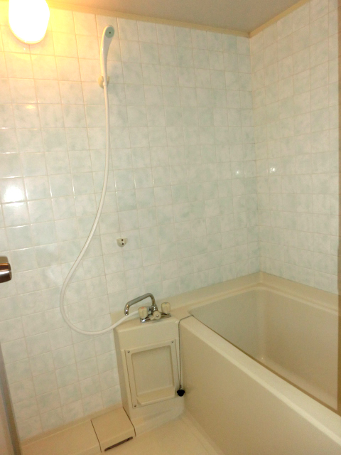 Bath. Simple bathroom