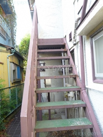 Other common areas. External staircase