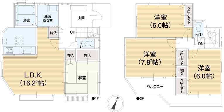 Floor plan. 38,900,000 yen, 4LDK, Land area 100.1 sq m , Building area 97.61 sq m reference plan