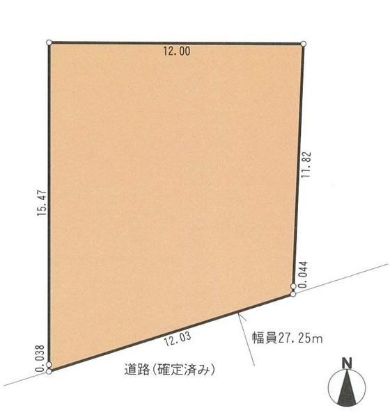 Compartment figure. Land price 220 million yen, Land area 158.77 sq m