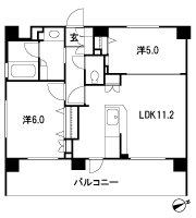Floor: 2LDK, occupied area: 50.27 sq m, Price: 33,100,000 yen, now on sale