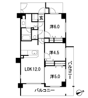 Floor: 3LDK + SIC, the occupied area: 60.41 sq m, Price: 39,800,000 yen, now on sale