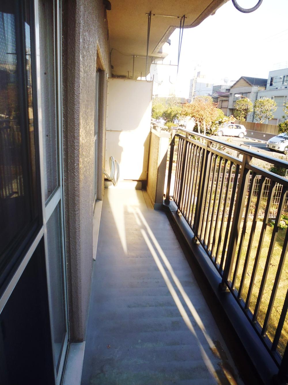 Balcony. Local shooting