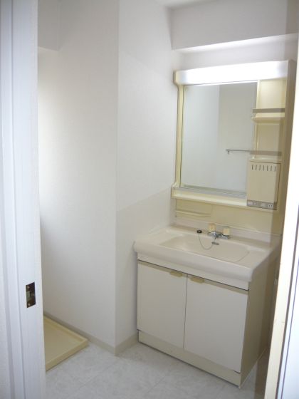 Washroom. Spacious washroom! There washbasin independent!