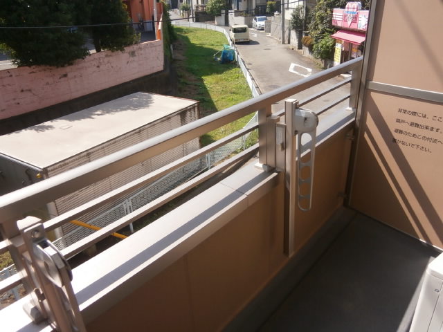 Balcony.  ☆ Also dry well laundry (^^ ☆