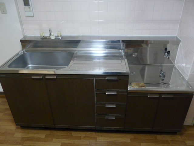 Kitchen. It is a popular gas stove corresponding kitchen (* ^^) v