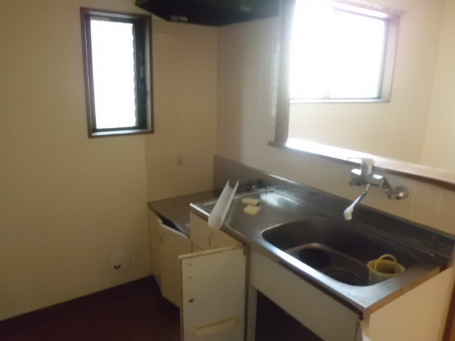 Kitchen. It is a popular gas stove corresponding kitchen (* ^^) v