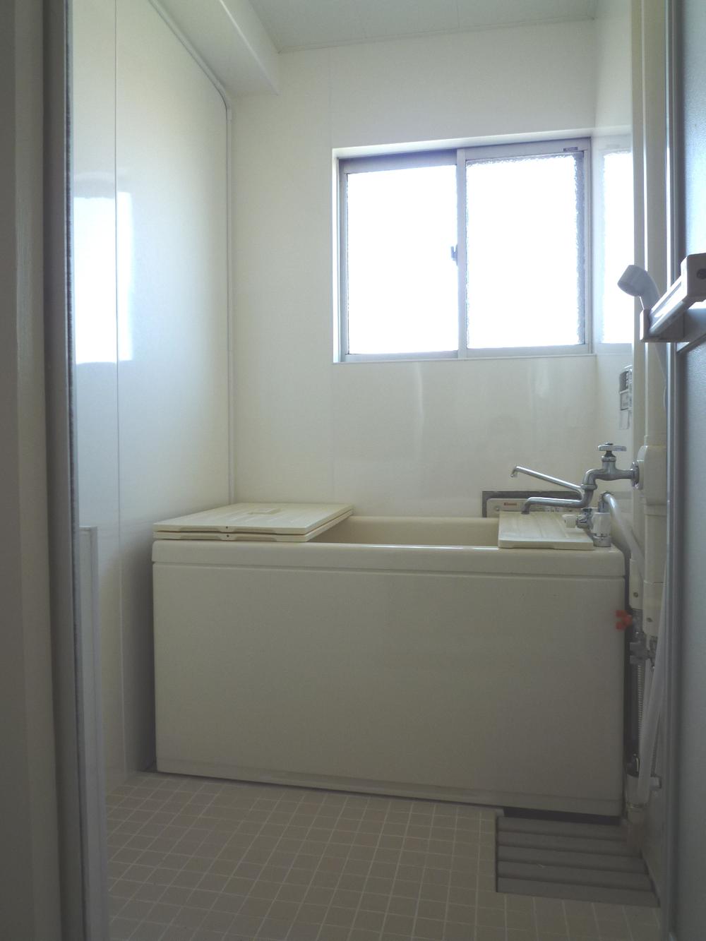 Bathroom. Bright bathroom with a window. With reheating function