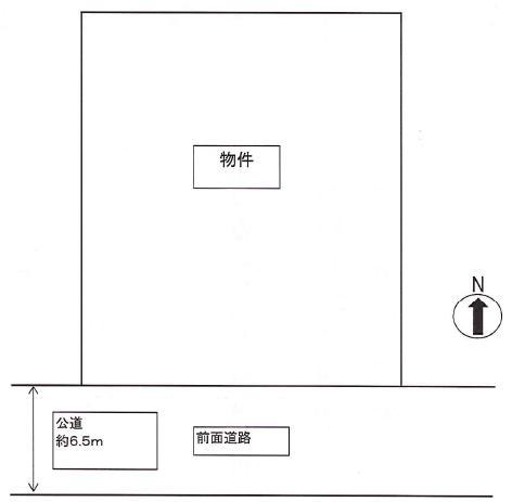 Compartment figure. Land price 26,800,000 yen, Land area 170.83 sq m