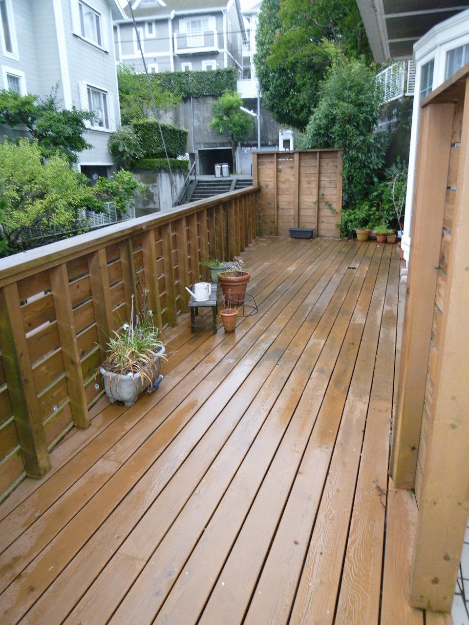 Other local. Wood deck