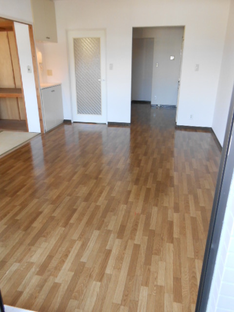 Other room space. It is calm color of flooring