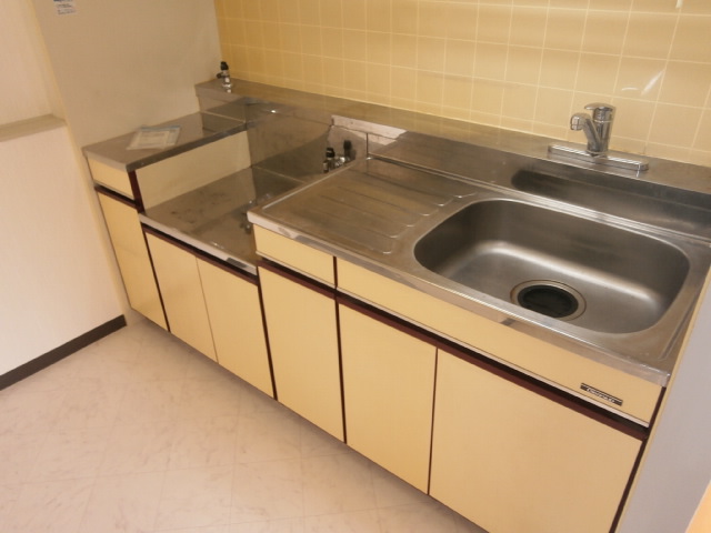 Kitchen. It is a popular gas stove corresponding kitchen (* ^^) v