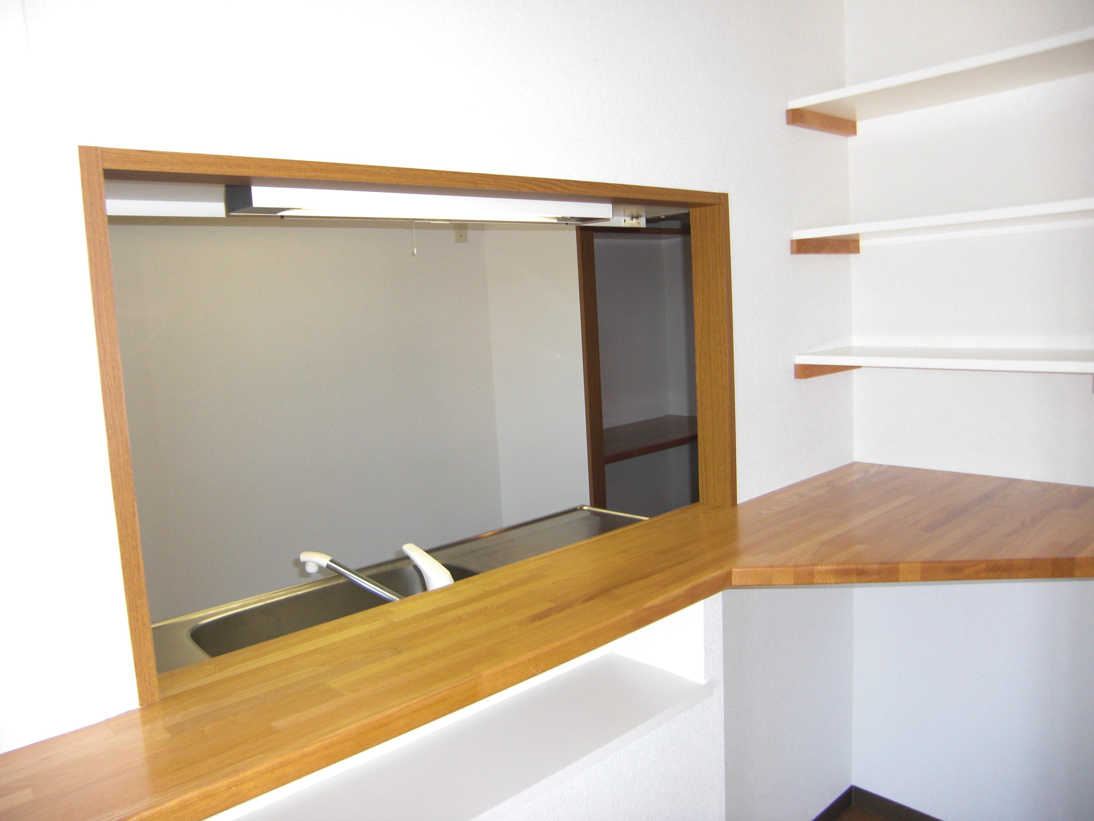 Other room space. Dining counters and shelves!