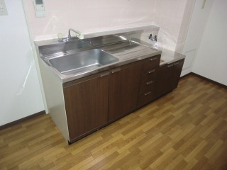 Kitchen. Gas stove is a corresponding kitchen (* ^^) v