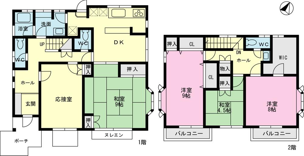 Floor plan. 31.5 million yen, 4LDK + S (storeroom), Land area 169.49 sq m , Building area 132.1 sq m floor plan