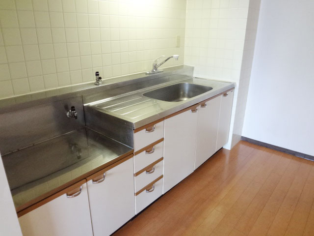 Kitchen. It is a popular gas stove corresponding kitchen (* ^^) v